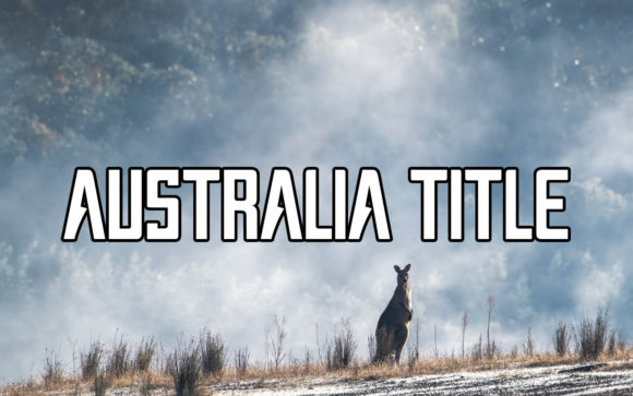 Australia Title: A Font for Clear Campaigns