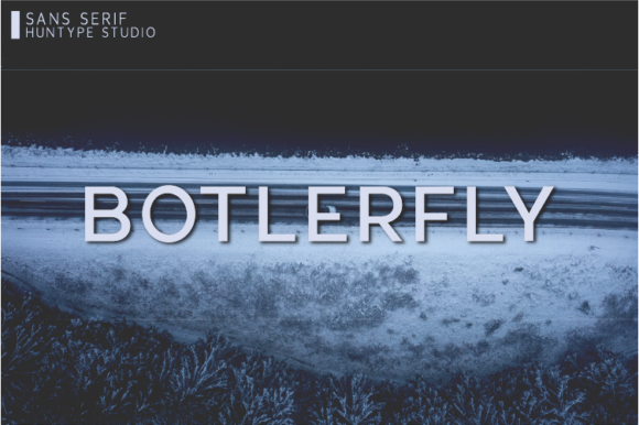 Botlerfly: A Clean Sans Serif for Every Project
