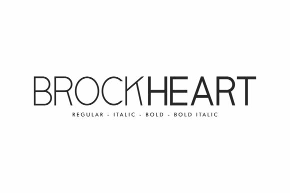Brockheart: A Font for Professional Branding