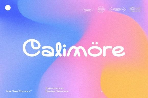 Calimöre: A Playful Sans Serif Font