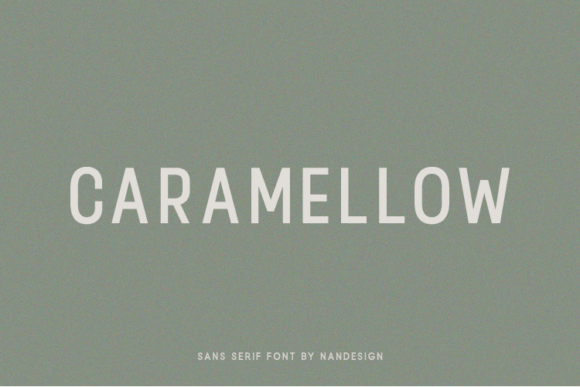Caramellow Font for Creative Projects