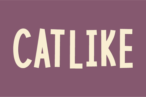 Catlike: A Versatile Sans Serif Font