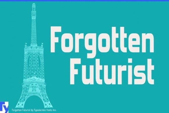 Forgotten Futurist Font for Bold Branding
