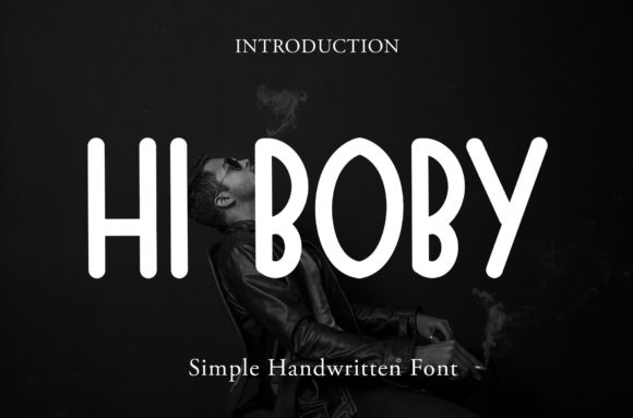 Hi Boby: A Clean Font for Creative Projects