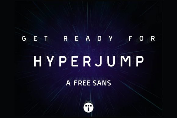 Hyperjump: A Bold Font for Digital Campaigns