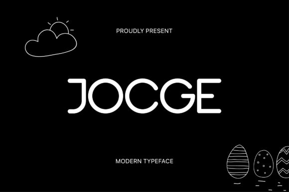 Jocge: A Clean Sans Serif Font