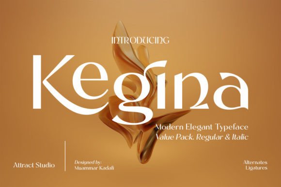 Kegina: A Font for Polished Branding
