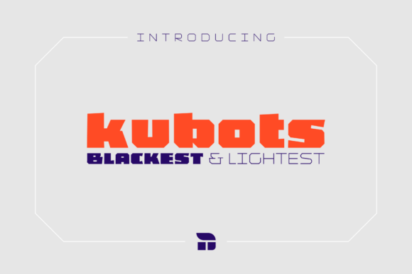 Kubots: A Bold Sans Serif for Editorial Design