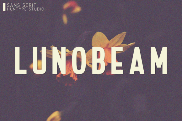 Lunobeam: A Modern Sans Serif