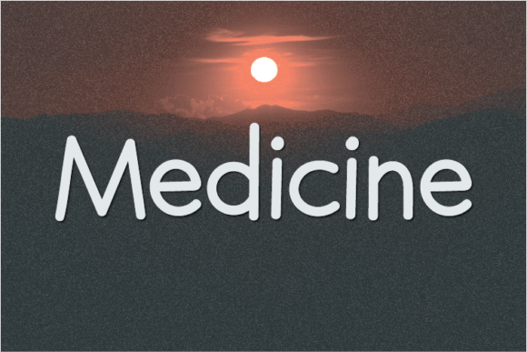 Medicine: A Bold Sans Serif for Designers