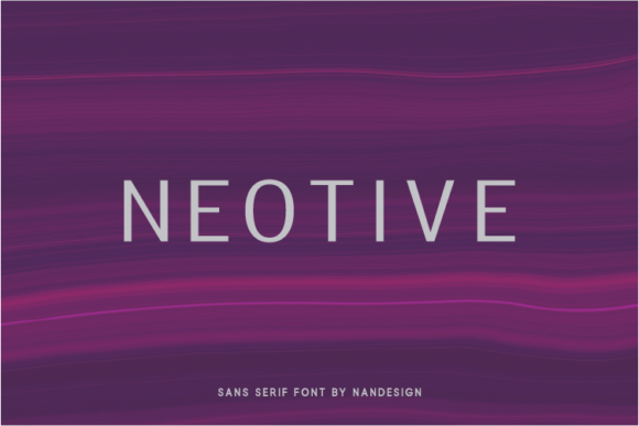 Neotive: A Futuristic Font for Modern Marketing