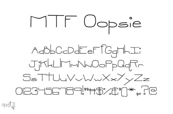 Oopsie Duo Font Review