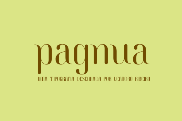 Pagnua: A Versatile Sans Serif Font