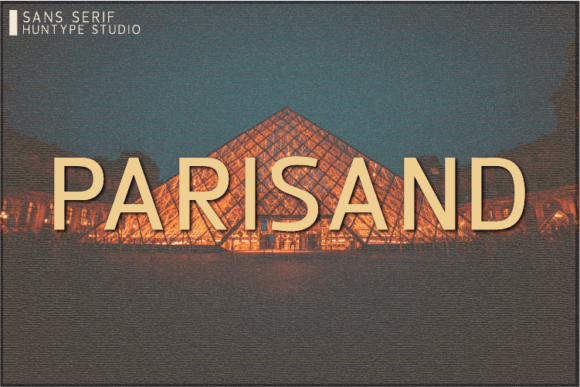 Parisand: A Versatile Font for Elegant Design