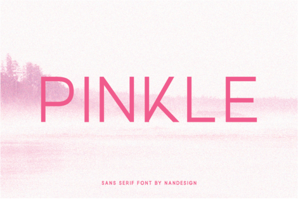 Pinkle: A Clean, Creative Font