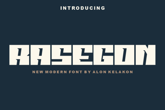 Rasegon: A Font for Polished Branding