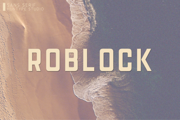 Roblock: A Modern Sans Serif