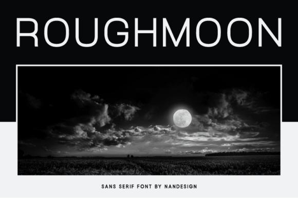 Roughmoon Font for Professional Branding