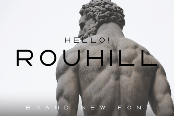 Rouhill: A Creative Font for Makers