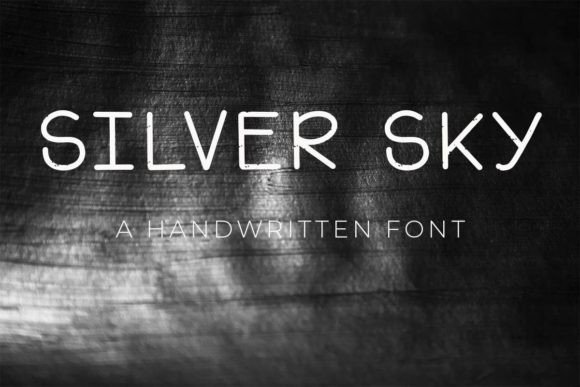 Silver Sky Font for Editorial Design