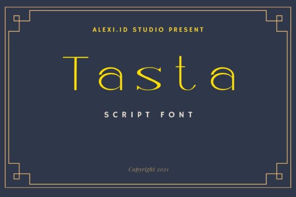 Tasta: A Font for Clear, Confident Campaigns