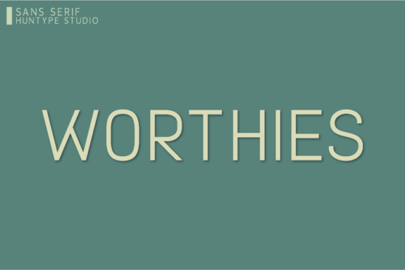 Worthies Font: Modern Typography for Editorial Design